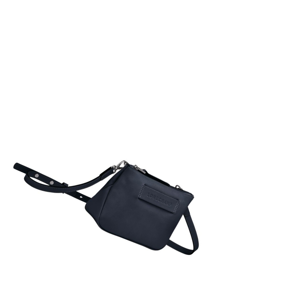 Longchamp 3D Crossbodytassen Dames Blauw | NL-FO76520