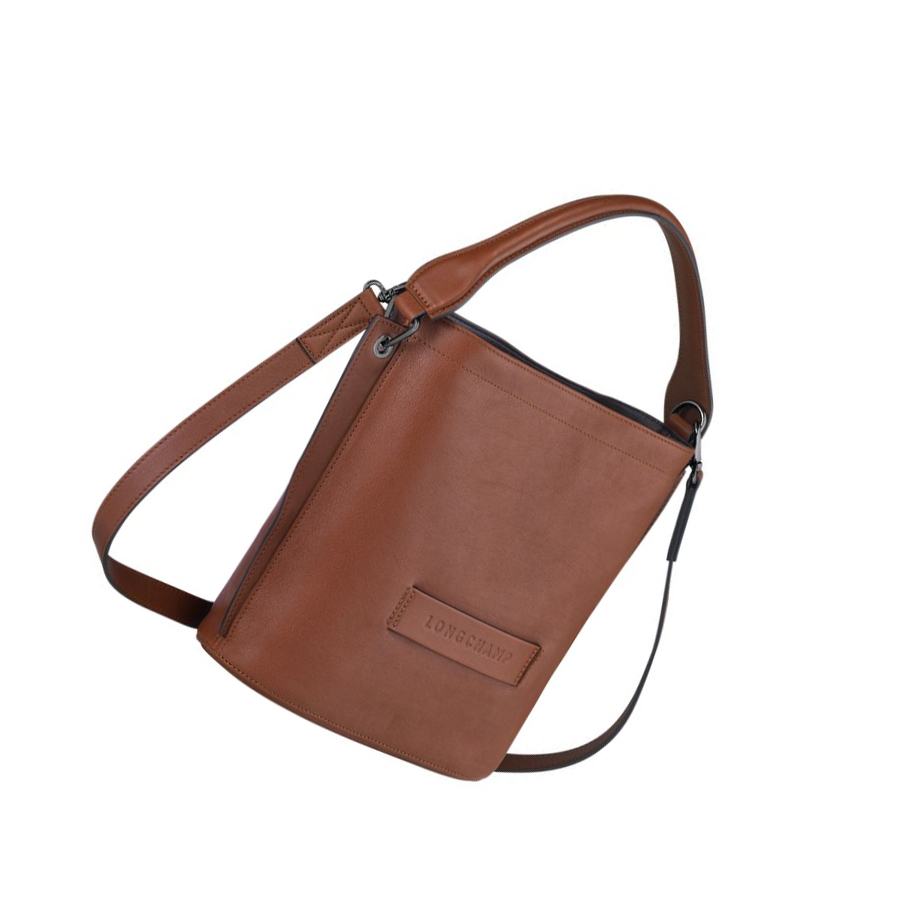 Longchamp 3D Crossbodytassen Dames Bruin | NL-UL52871