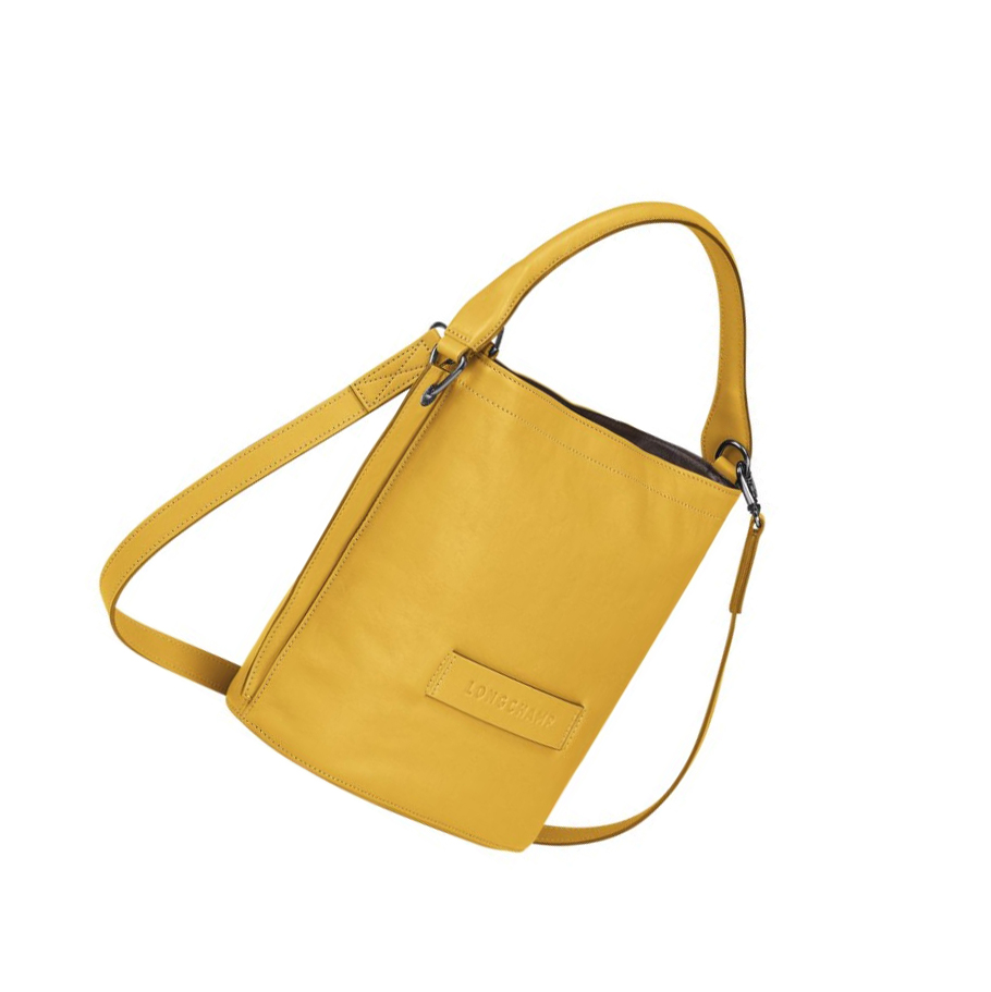 Longchamp 3D Crossbodytassen Dames Geel | NL-EJ59420