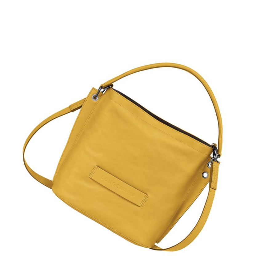 Longchamp 3D Crossbodytassen Dames Geel | NL-EJ59420