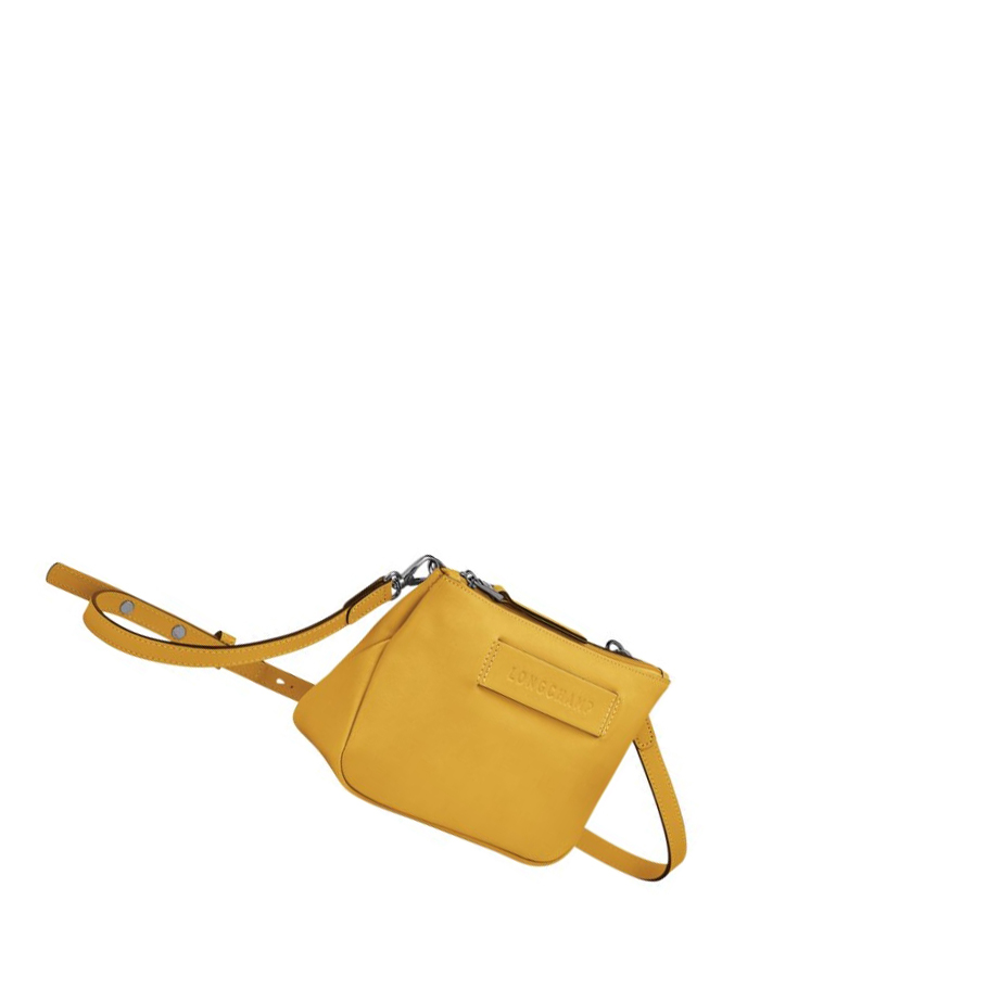 Longchamp 3D Crossbodytassen Dames Geel | NL-NU94518