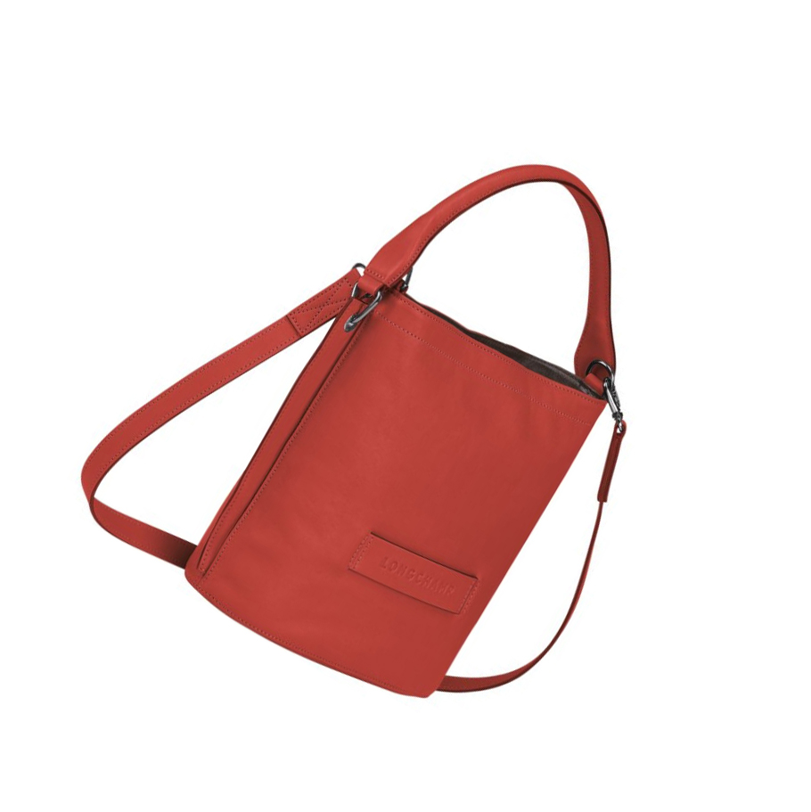 Longchamp 3D Crossbodytassen Dames Rood | NL-LZ03218