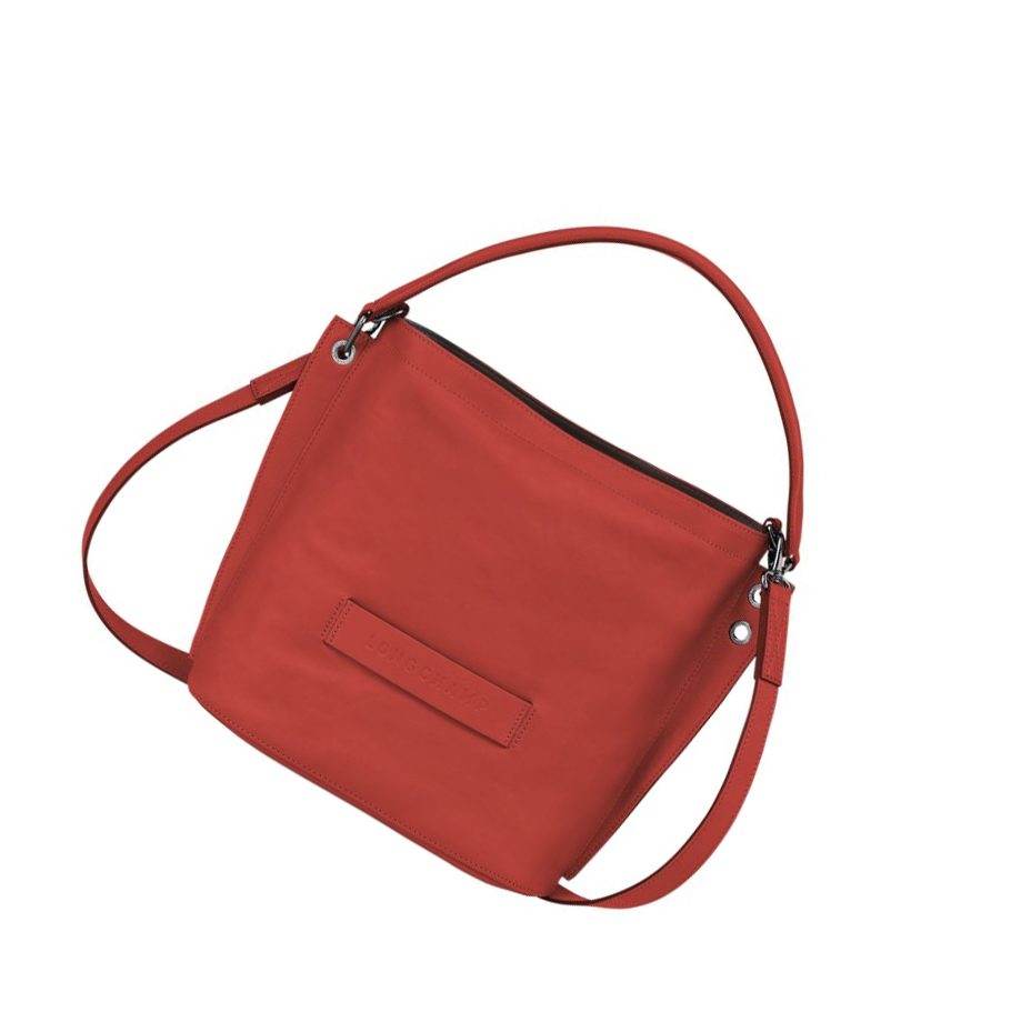 Longchamp 3D Crossbodytassen Dames Rood | NL-LZ03218