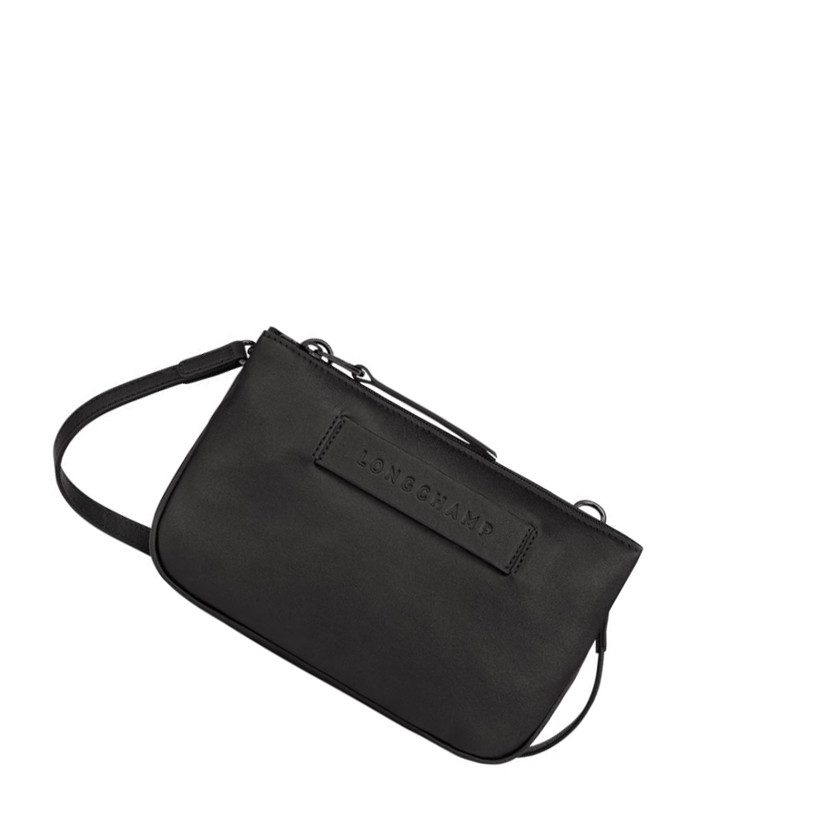 Longchamp 3D Crossbodytassen Dames Zwart | NL-GE47286