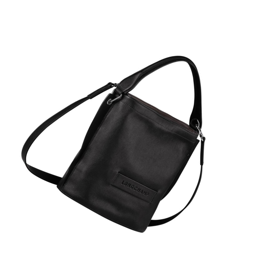 Longchamp 3D Crossbodytassen Dames Zwart | NL-YD54831
