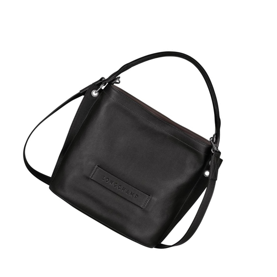 Longchamp 3D Crossbodytassen Dames Zwart | NL-YD54831