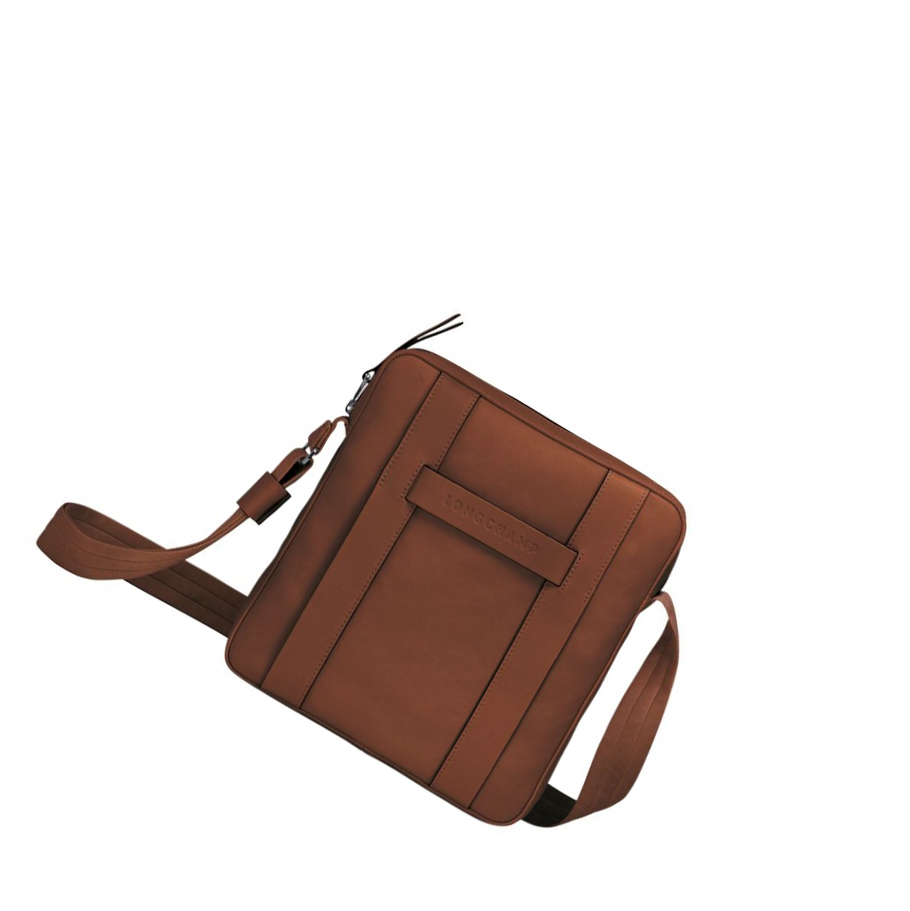 Longchamp 3D M Crossbodytassen Heren Bruin | NL-HE34952
