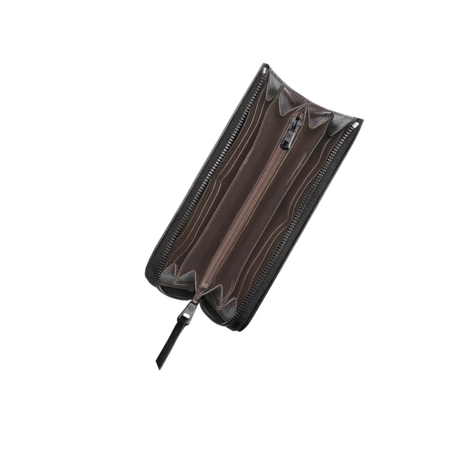 Longchamp 3D Portefeuille Dames Zwart | NL-FO71689