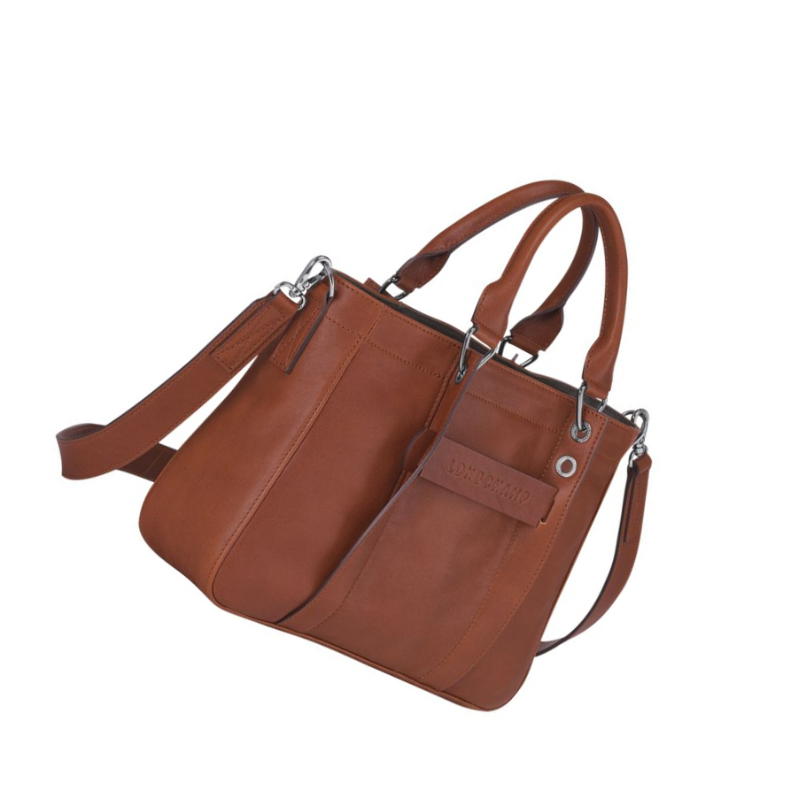 Longchamp 3D S Handtas Dames Bruin | NL-OF29856