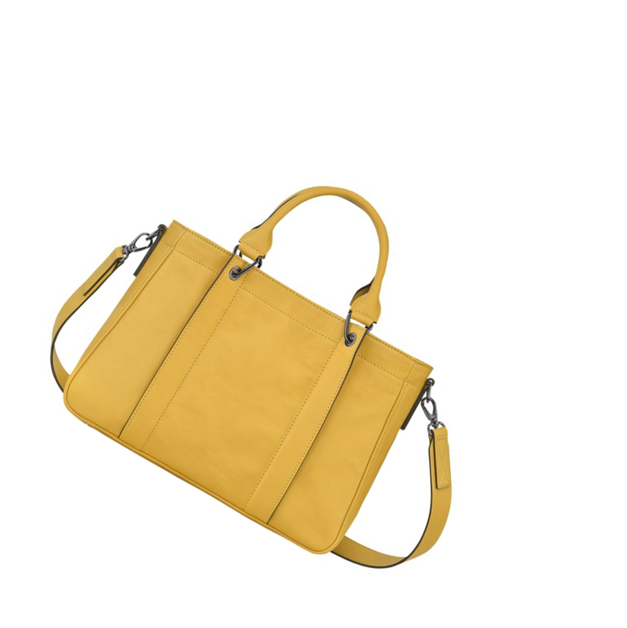 Longchamp 3D S Handtas Dames Geel | NL-JM54361