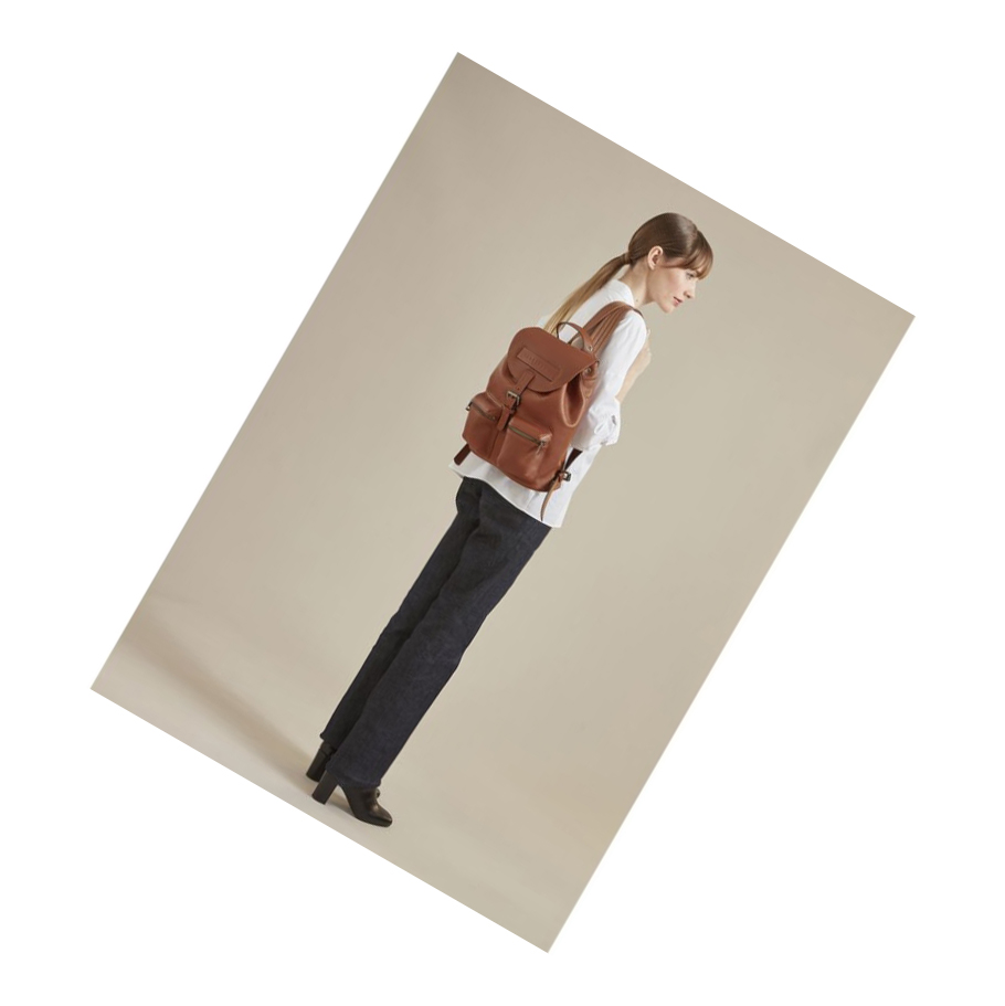 Longchamp 3D S Rugzak Dames Bruin | NL-YG45730