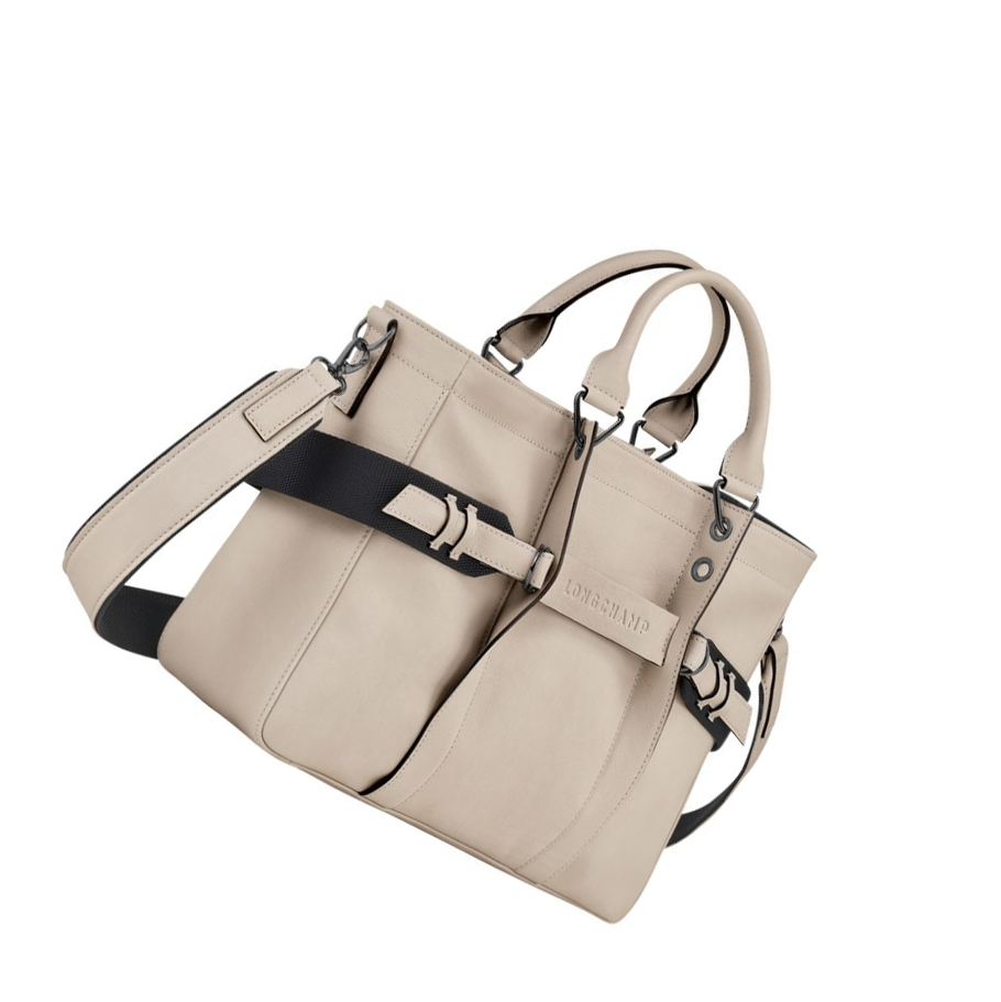 Longchamp 3D Sangle M Handtas Dames Beige | NL-CW05749