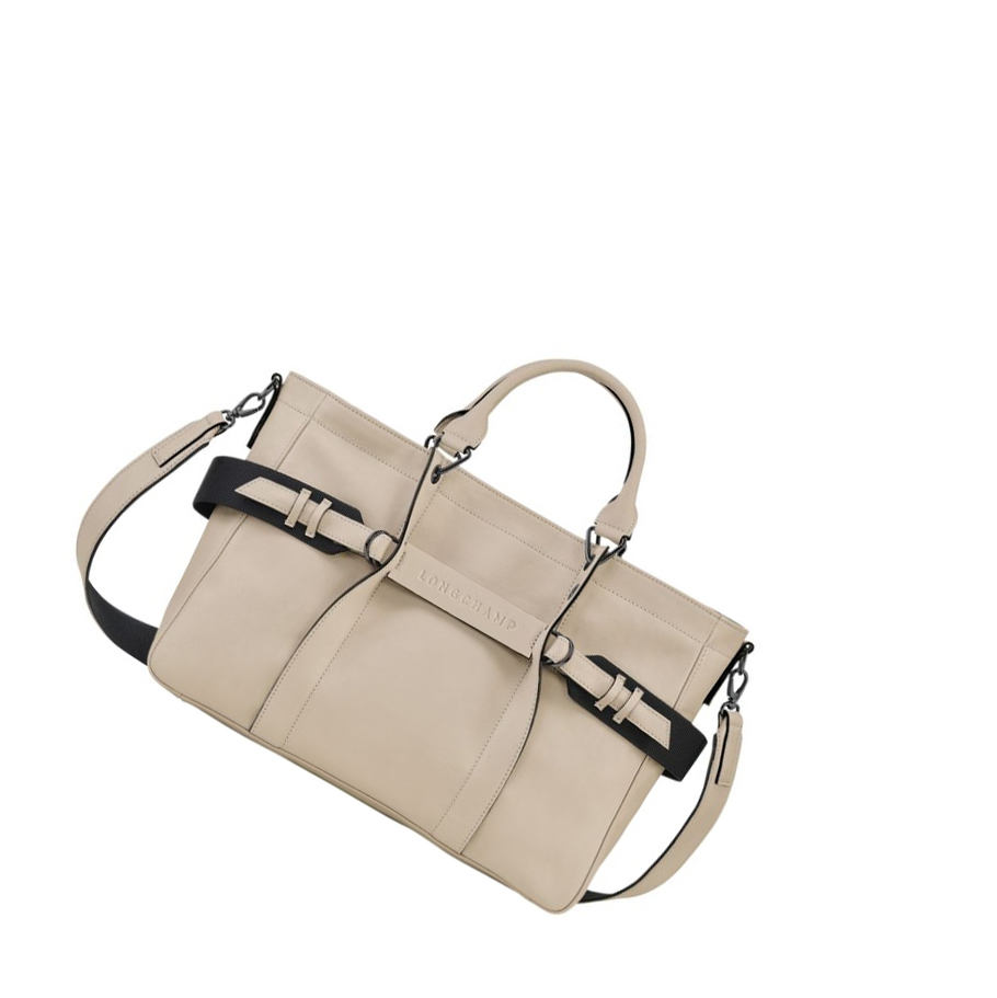 Longchamp 3D Sangle M Handtas Dames Beige | NL-CW05749