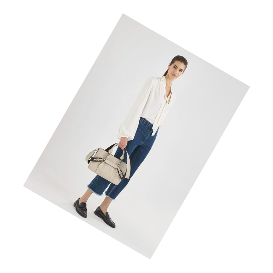 Longchamp 3D Sangle S Handtas Dames Beige | NL-QR78413