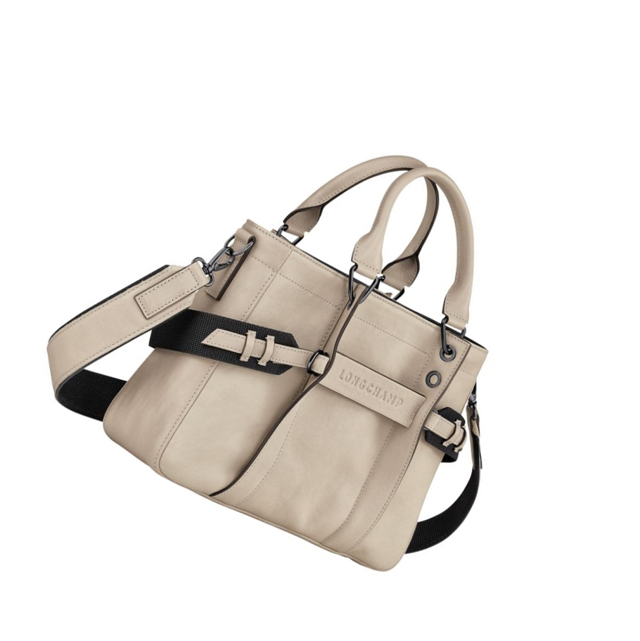 Longchamp 3D Sangle S Handtas Dames Beige | NL-QR78413