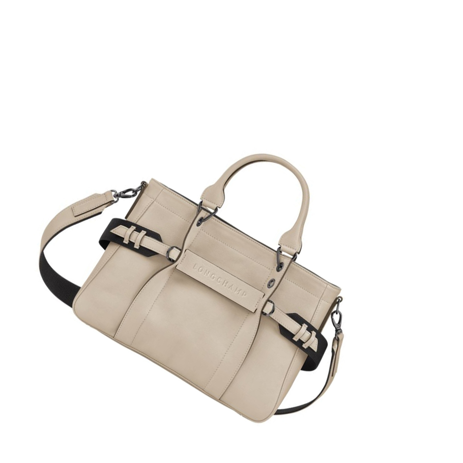 Longchamp 3D Sangle S Handtas Dames Beige | NL-QR78413