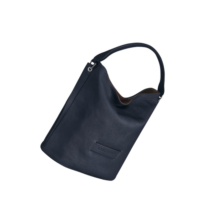 Longchamp 3D Schoudertassen Dames Blauw | NL-GT89154