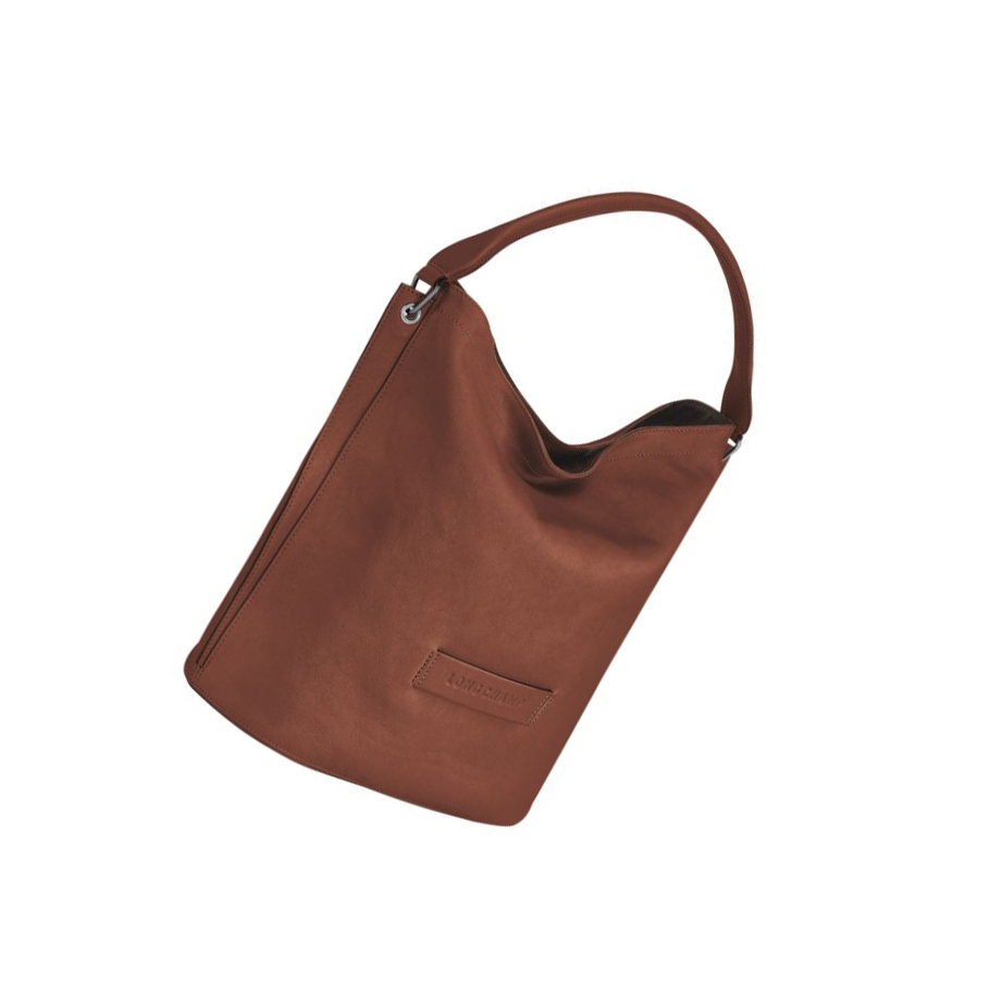 Longchamp 3D Schoudertassen Dames Bruin | NL-LC82639