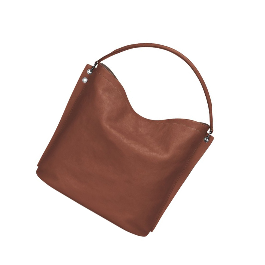 Longchamp 3D Schoudertassen Dames Bruin | NL-LC82639