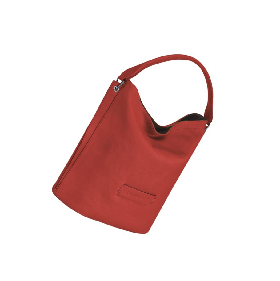 Longchamp 3D Schoudertassen Dames Rood | NL-AQ96152