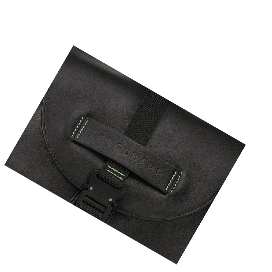 Longchamp 3D Ultra Black M Rugzak Heren Zwart | NL-JL13542