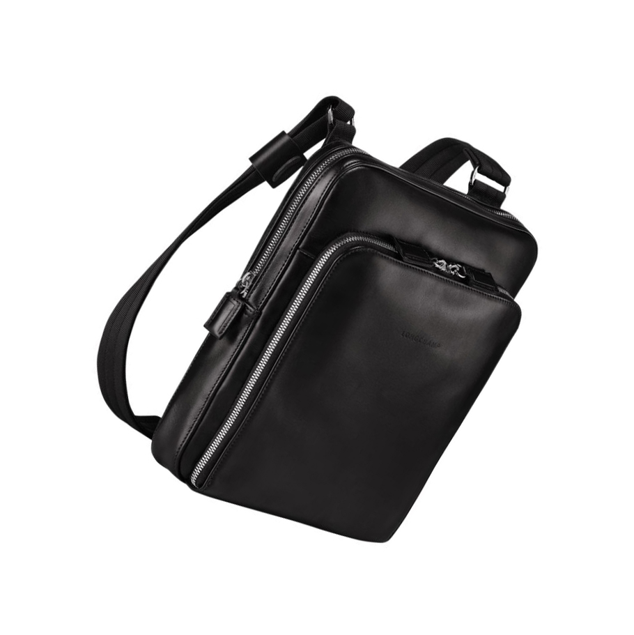 Longchamp Baxi L Crossbodytassen Heren Zwart | NL-LP47602