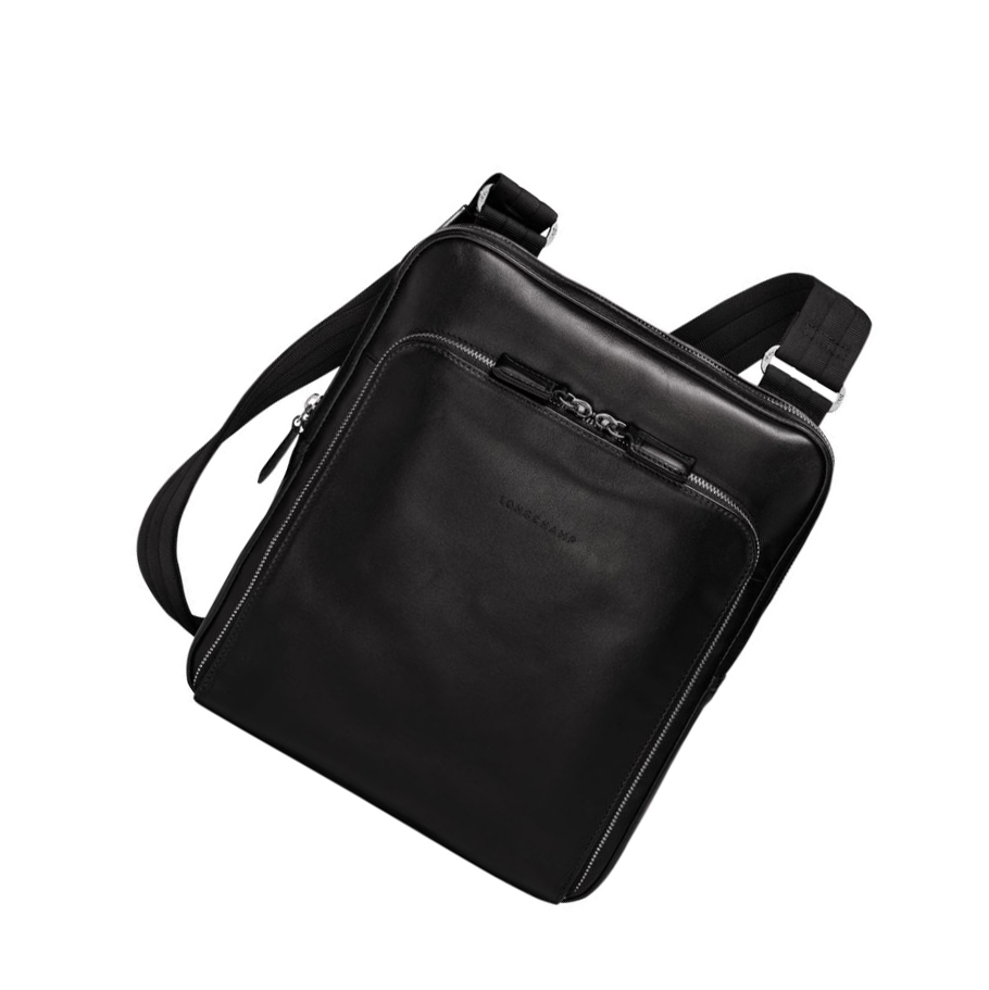 Longchamp Baxi L Crossbodytassen Heren Zwart | NL-LP47602