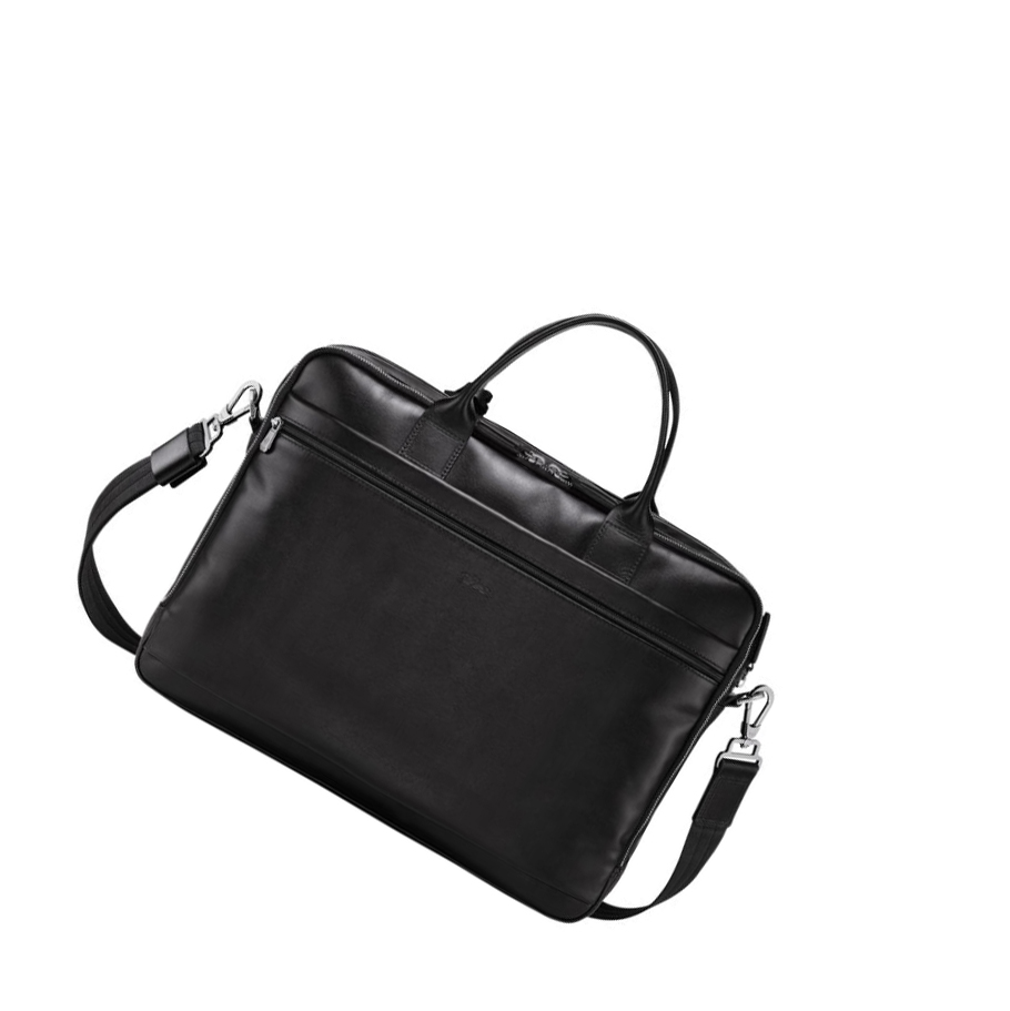 Longchamp Baxi M Aktetas Heren Zwart | NL-MF47032