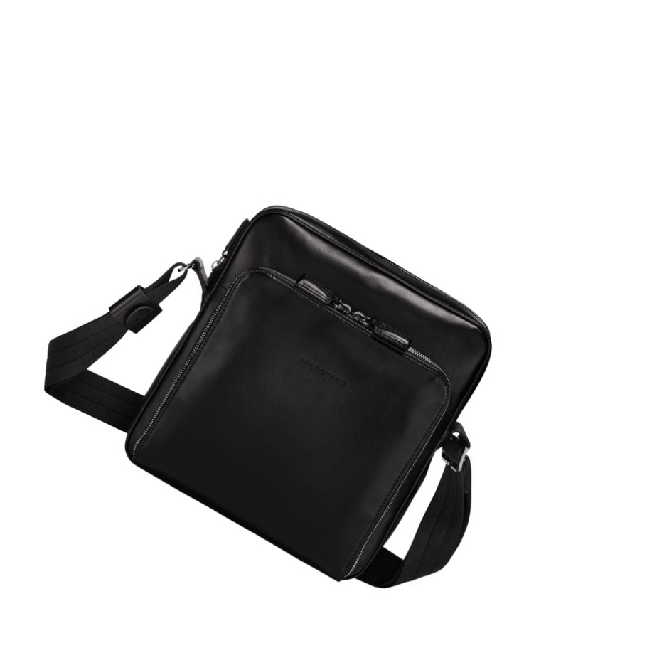 Longchamp Baxi M Crossbodytassen Heren Zwart | NL-LC65293