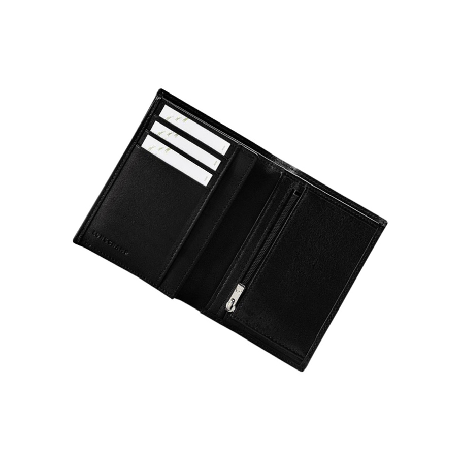 Longchamp Baxi Portefeuille Heren Zwart | NL-JR23857