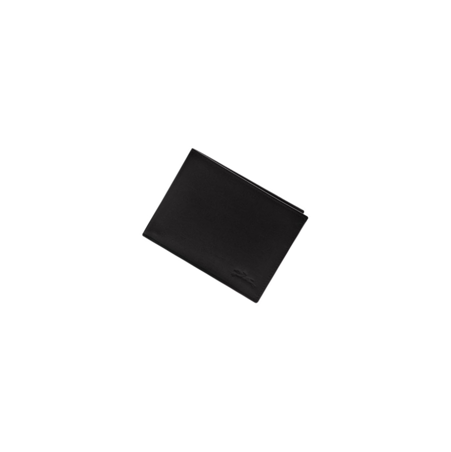 Longchamp Baxi Portefeuille Heren Zwart | NL-KW53124