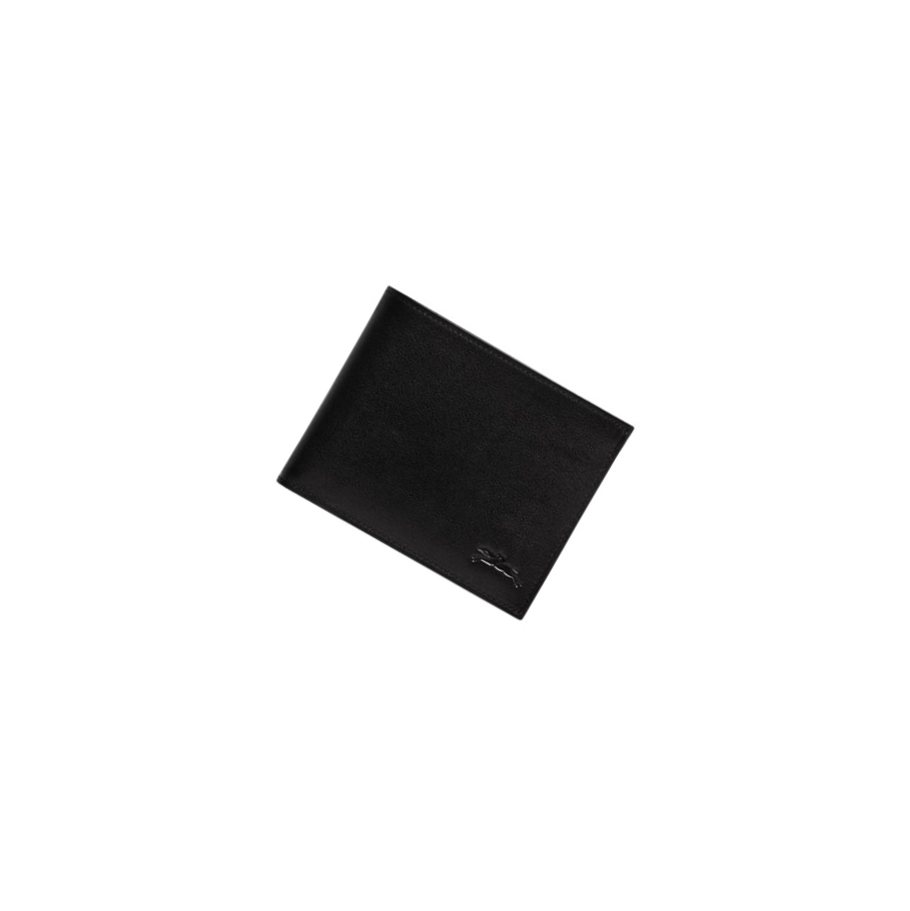Longchamp Baxi Portefeuille Heren Zwart | NL-SW17934