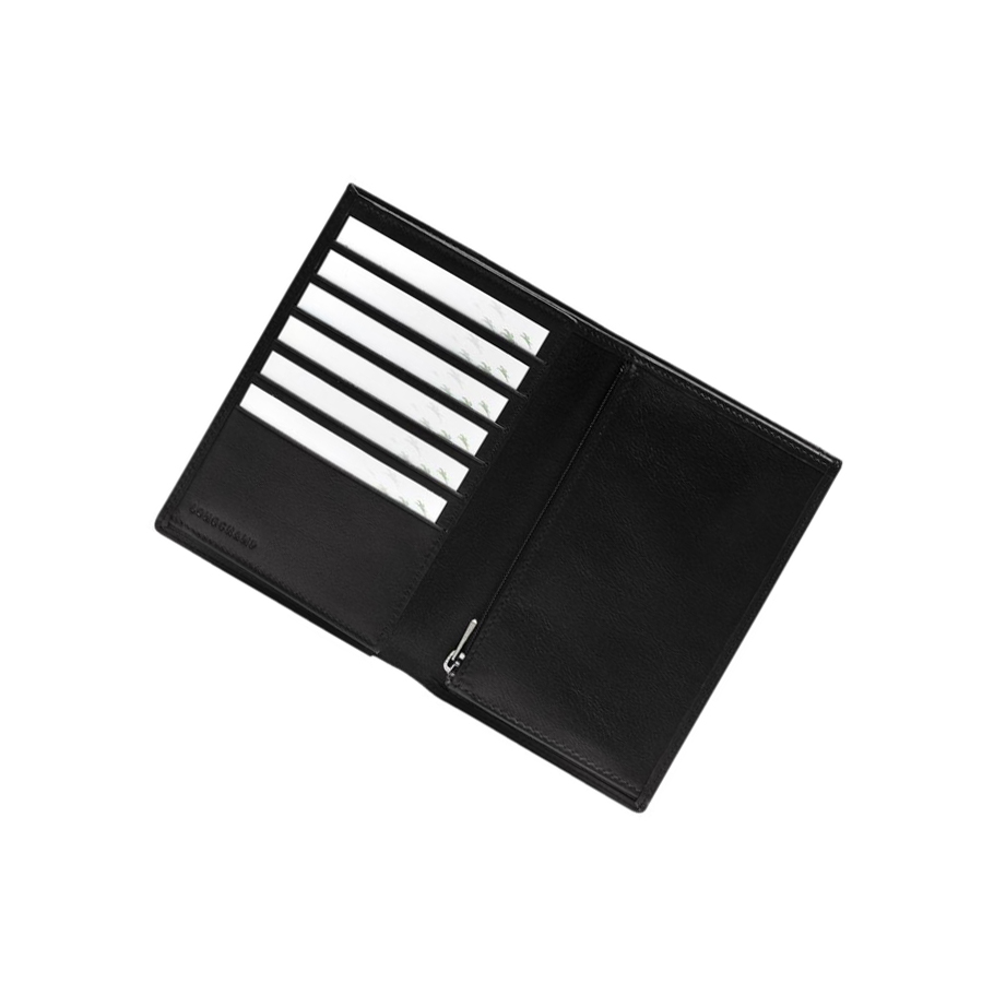Longchamp Baxi Portefeuille Heren Zwart | NL-YL46371