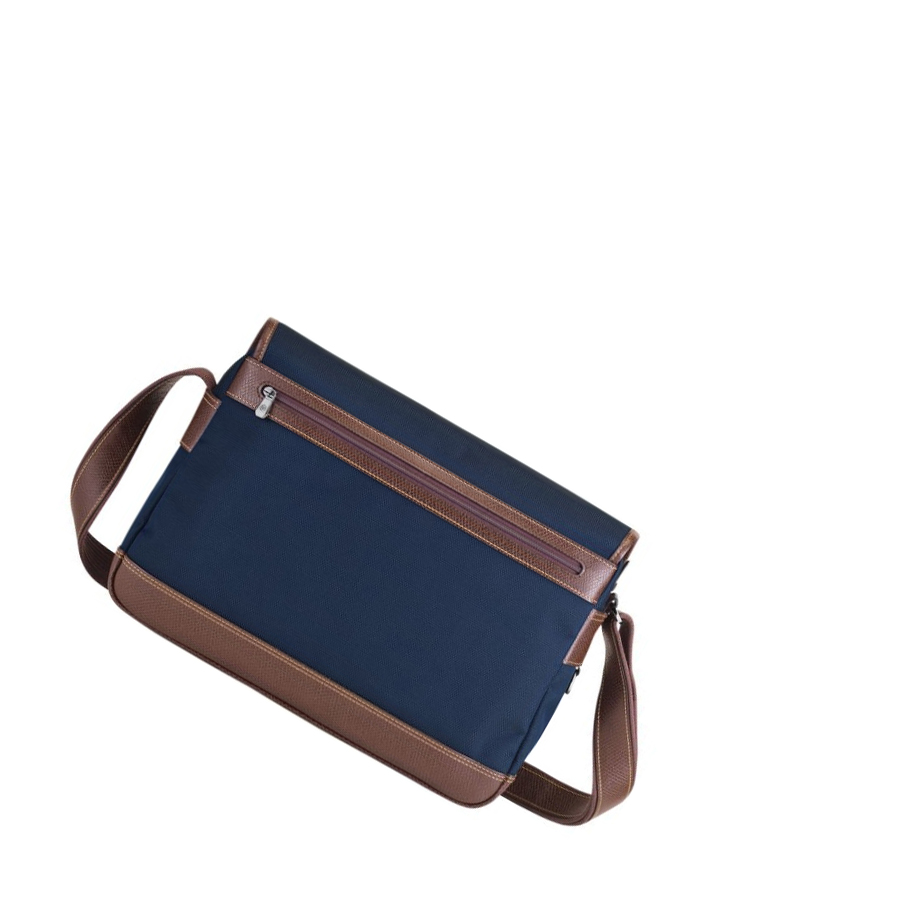 Longchamp Boxford Crossbodytassen Heren Donkerblauw | NL-OQ17408