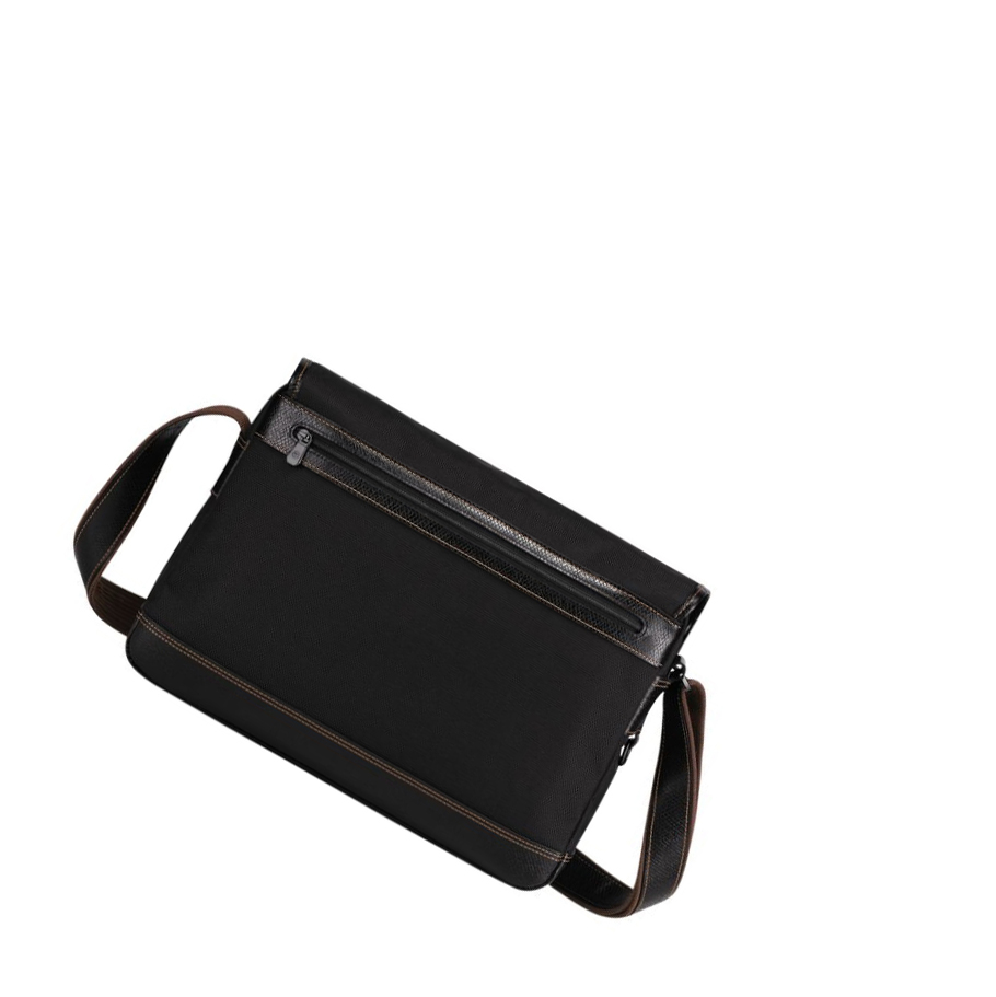 Longchamp Boxford Crossbodytassen Heren Zwart | NL-WV12930