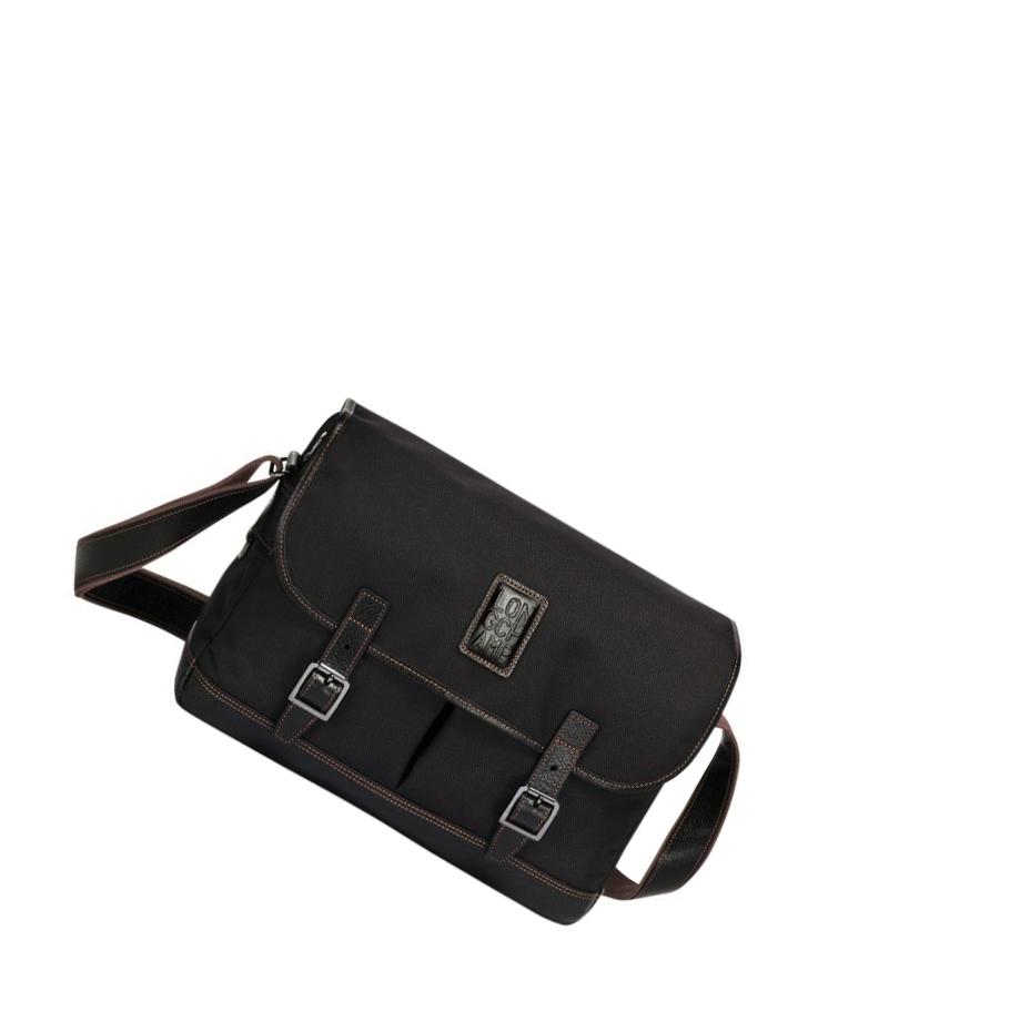 Longchamp Boxford Crossbodytassen Heren Zwart | NL-WV12930