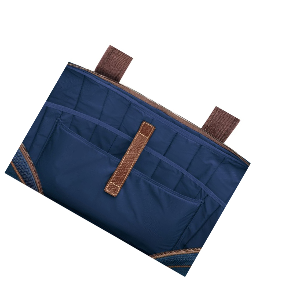 Longchamp Boxford L Aktetas Heren Donkerblauw | NL-NW40589