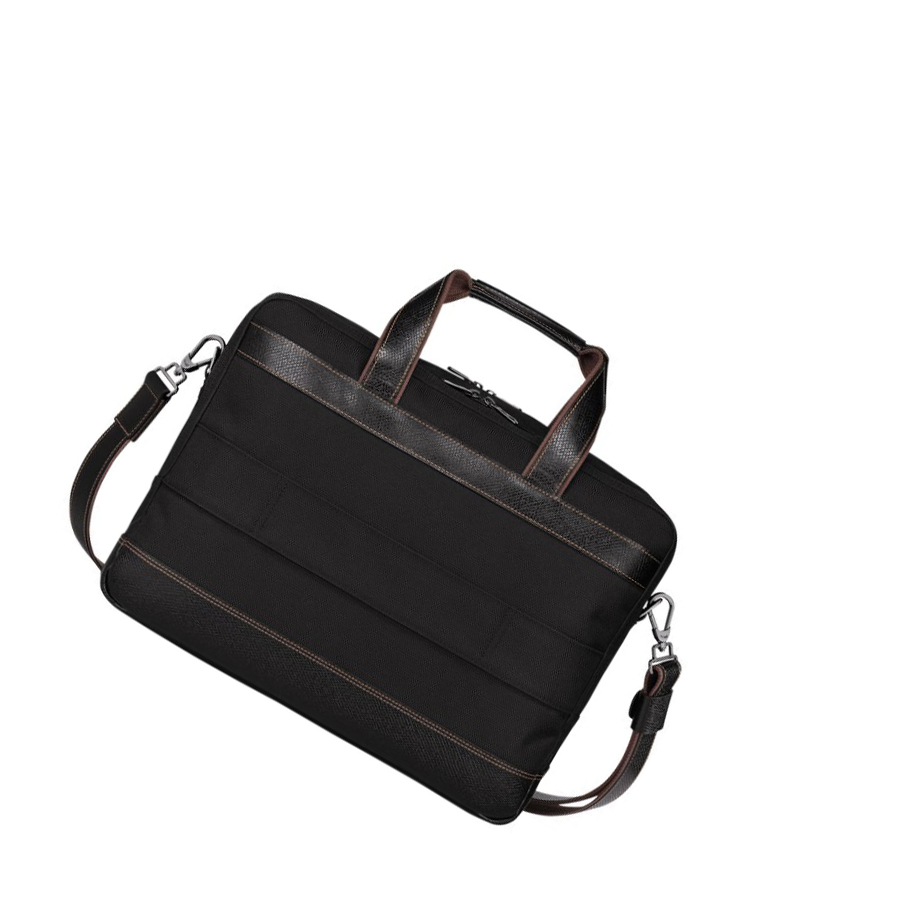 Longchamp Boxford L Aktetas Heren Zwart | NL-GU01478