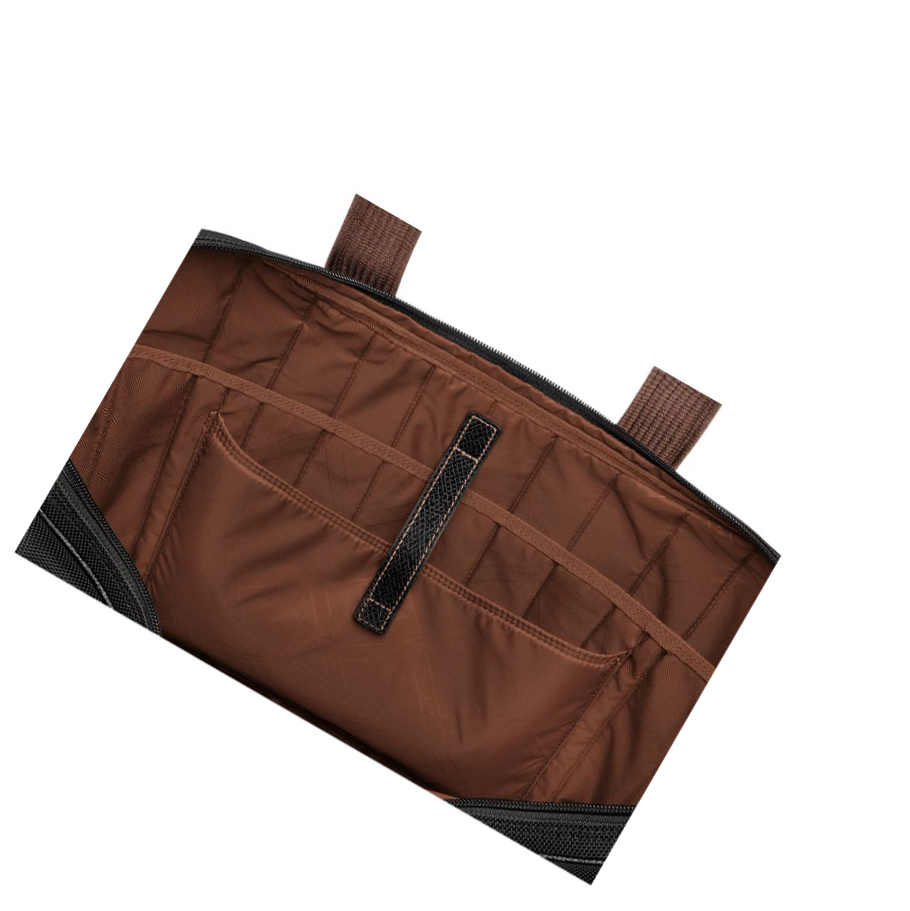 Longchamp Boxford L Aktetas Heren Zwart | NL-GU01478