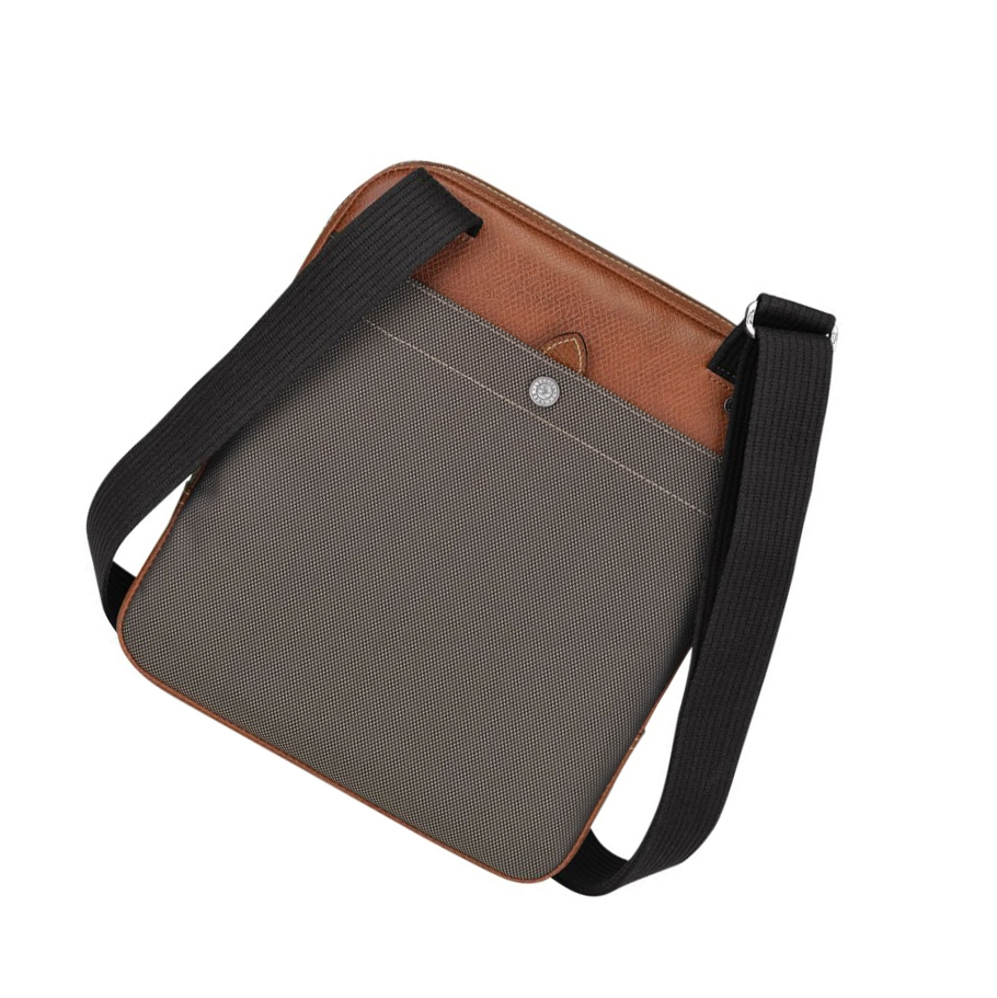 Longchamp Boxford L Crossbodytassen Heren Bruin | NL-PA61704