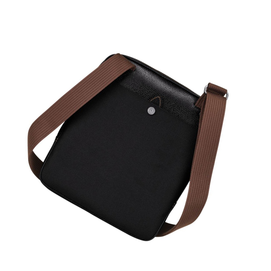 Longchamp Boxford L Crossbodytassen Heren Zwart | NL-QU98043