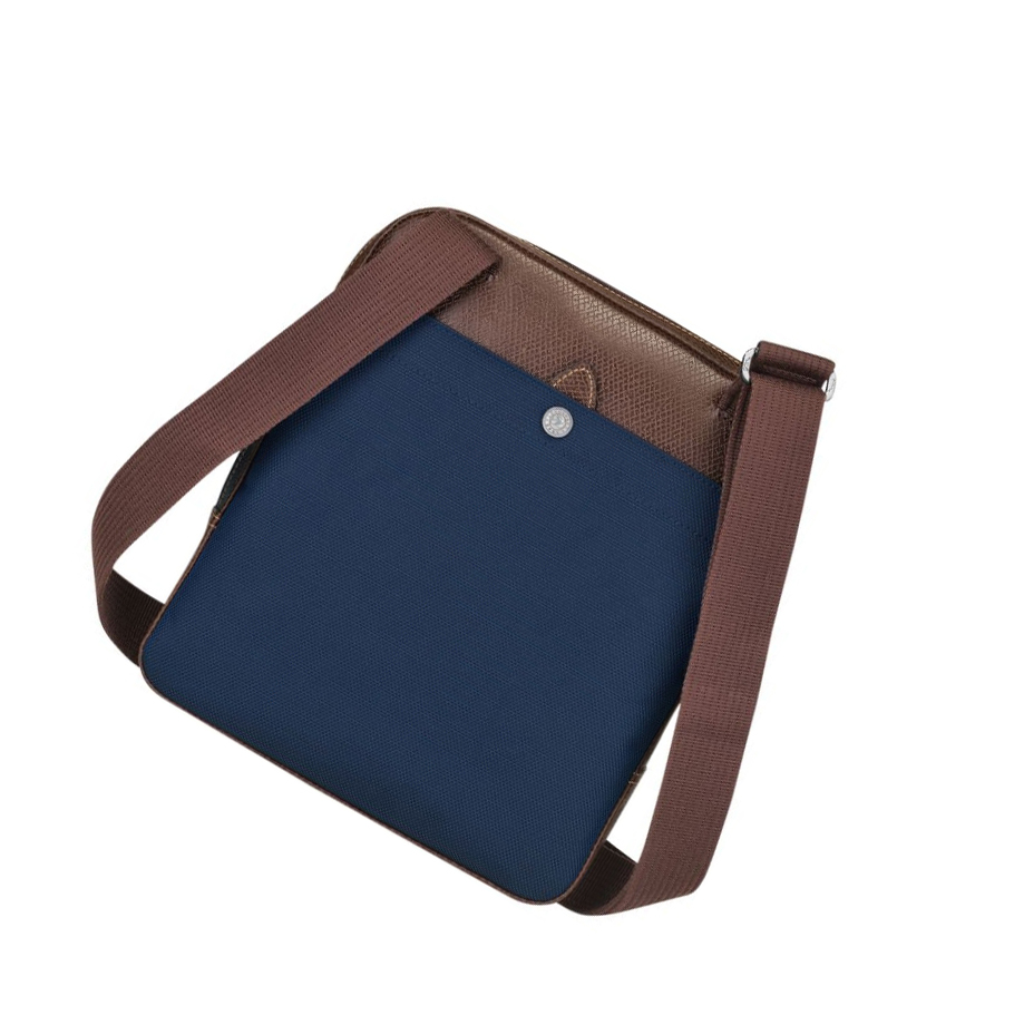 Longchamp Boxford L Crossbodytassen Heren Donkerblauw | NL-ZU16907