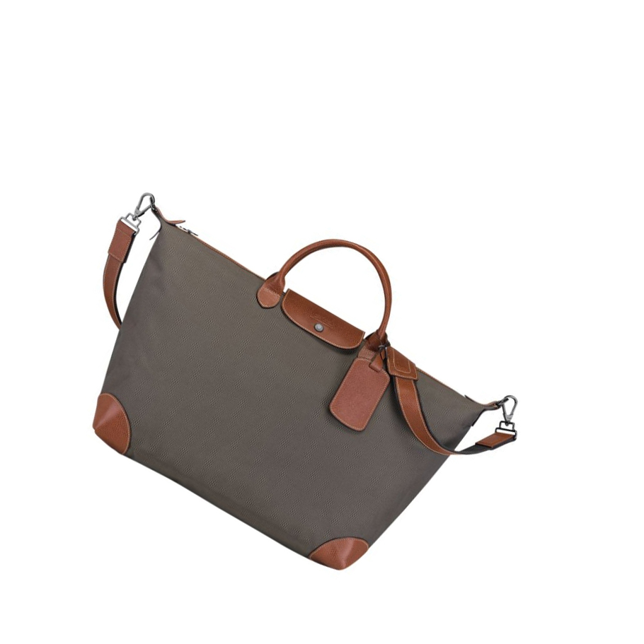 Longchamp Boxford L Reistas Heren Bruin | NL-GH13859