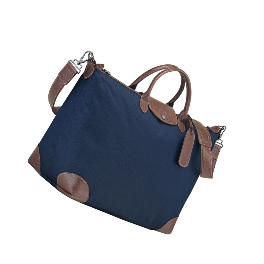 Longchamp Boxford L Reistas Heren Donkerblauw | NL-YZ65092