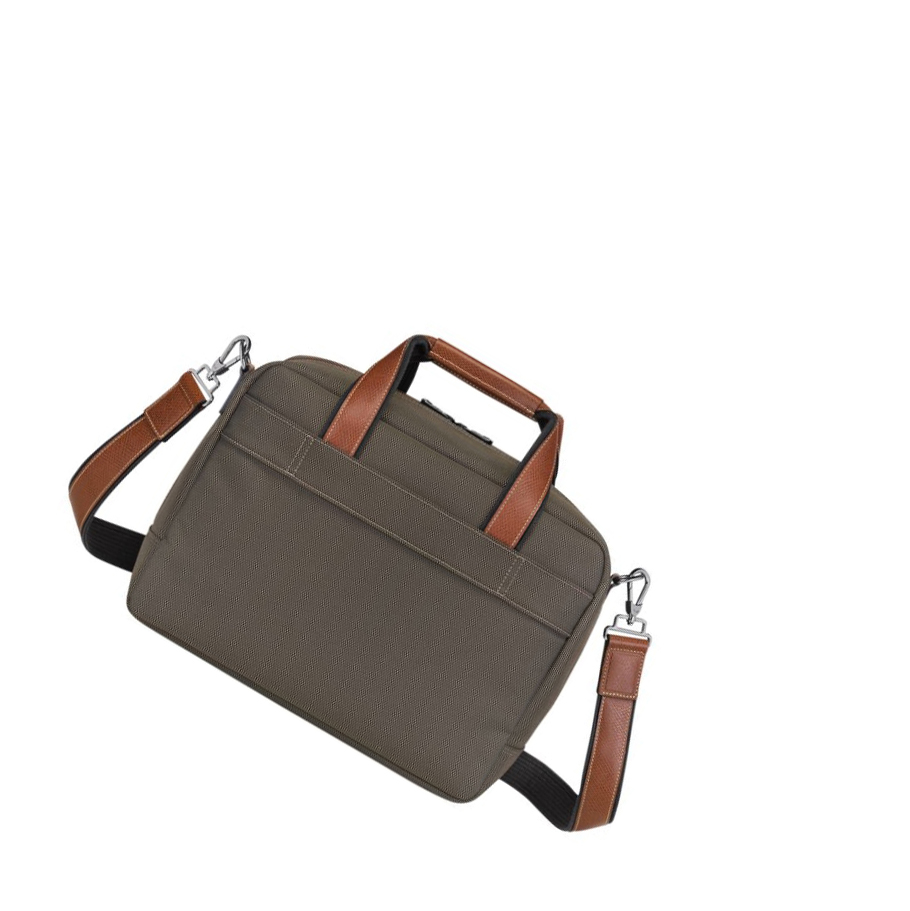 Longchamp Boxford Reistas Dames Bruin | NL-KX74821