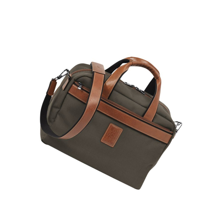 Longchamp Boxford Reistas Dames Bruin | NL-KX74821