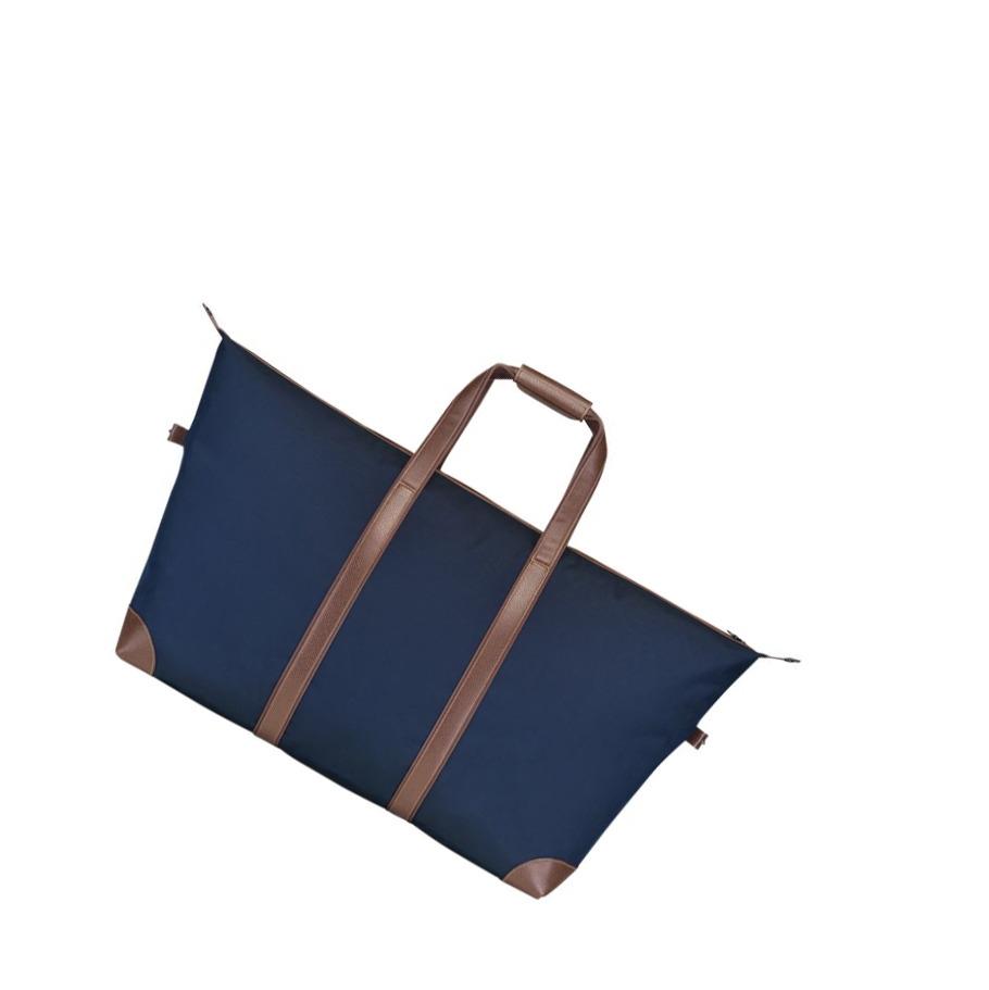 Longchamp Boxford Reistas Dames Donkerblauw | NL-VG38947