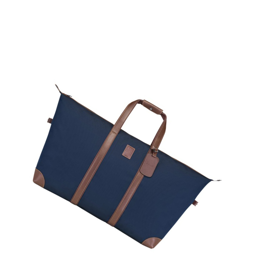 Longchamp Boxford Reistas Dames Donkerblauw | NL-VG38947