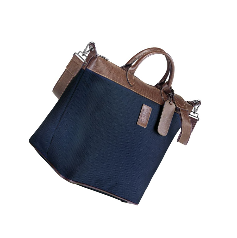 Longchamp Boxford Reistas Dames Donkerblauw | NL-ZQ51697