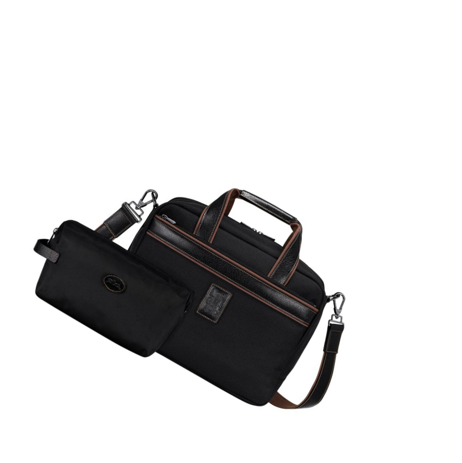 Longchamp Boxford Reistas Dames Zwart | NL-BH67428